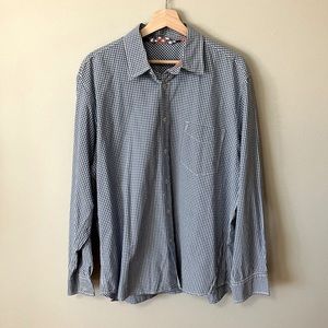 Boden Gingham Button Down XL